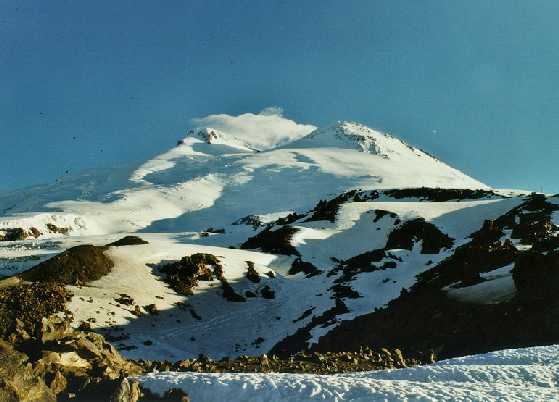 The summits of Elbrus, click for more info and to send it as an eCard!