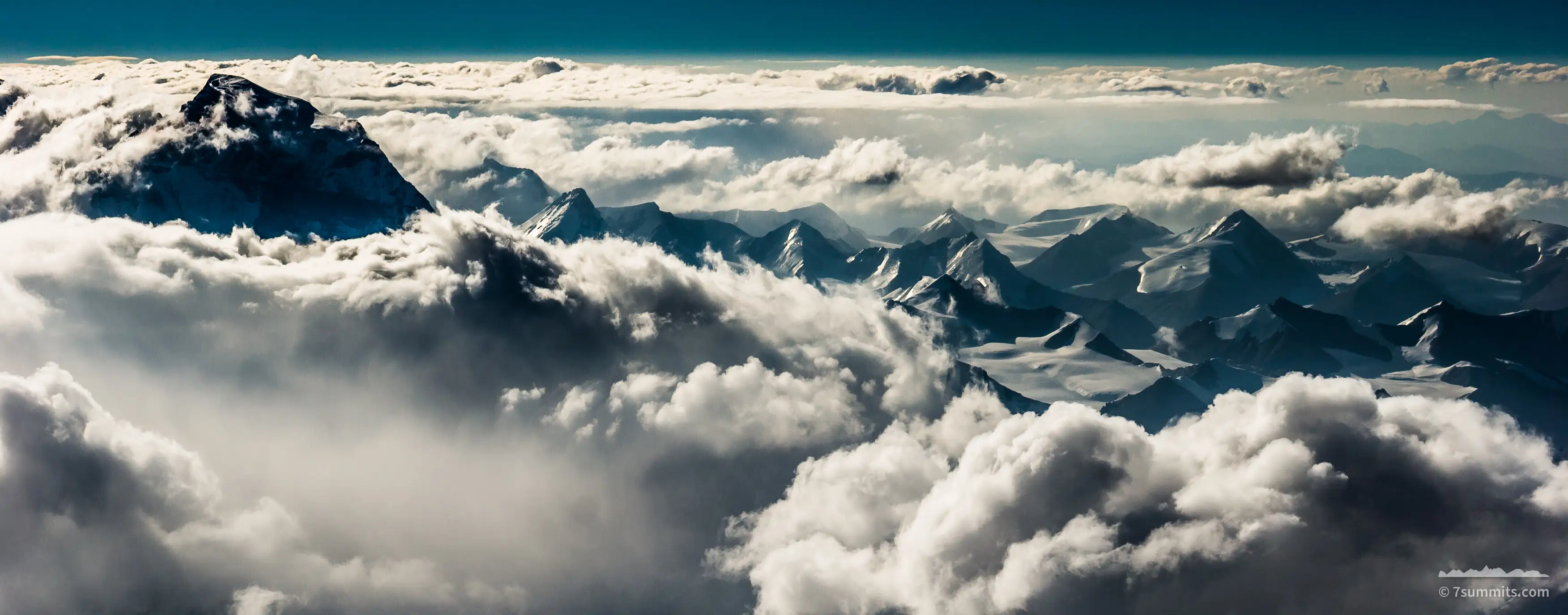 View from High Camp, Everest, Tibet