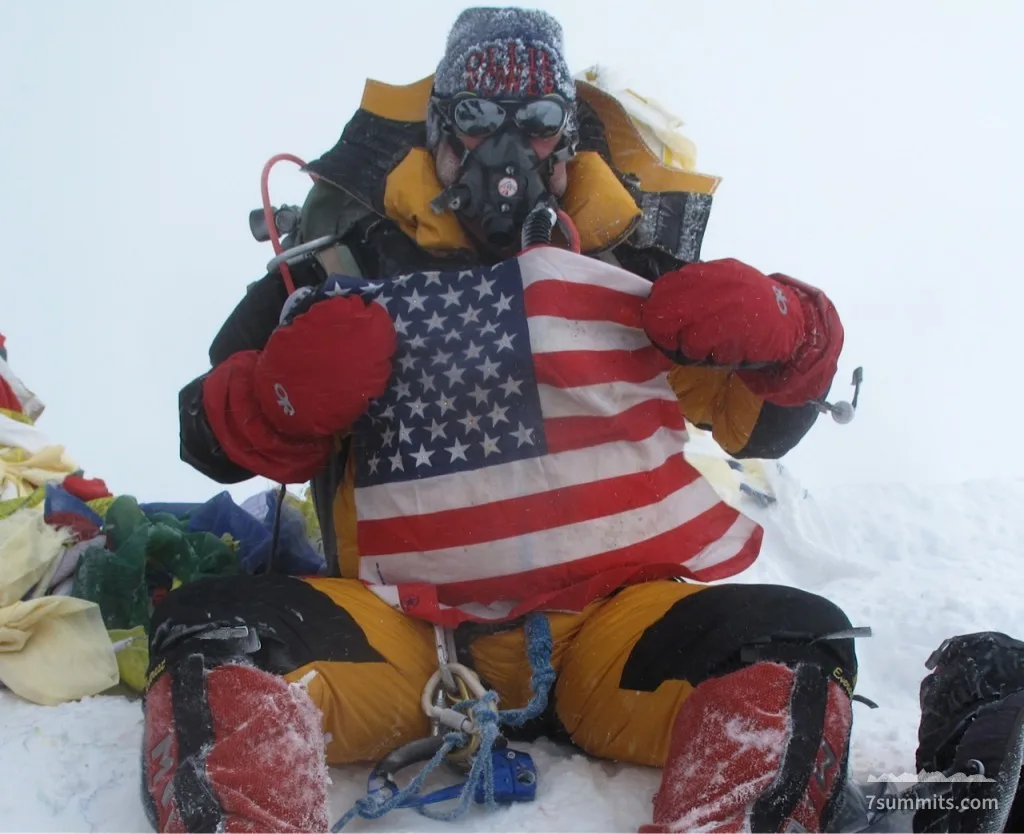 Everest: On the summit of Everest from Nepal, 23 May 2009
