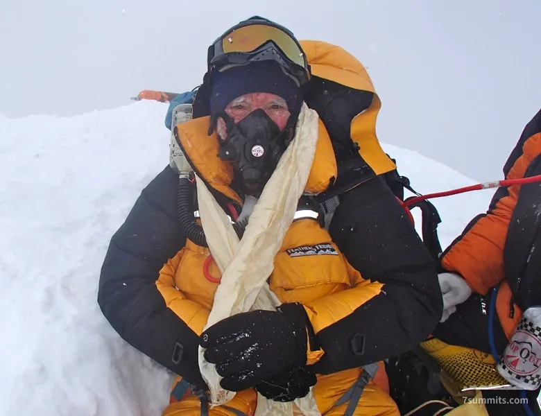 Everest: On the summit of Everest from Tibet, 25 May 2014