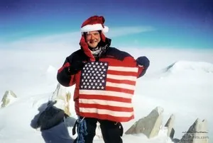 Vinson: On the summit of Vinson, 19 January 2006