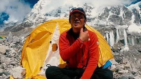 Still from the video: Everest Expedition 2021