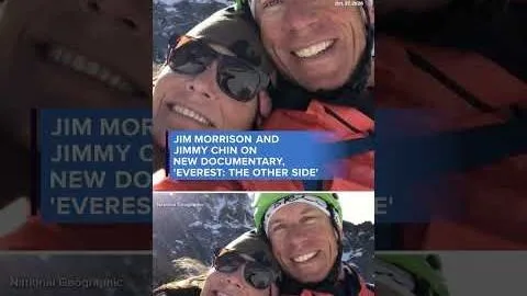 Still from the video: Jim Morrison and Jimmy Chin on new documentary, 'Everest: The Other Side'