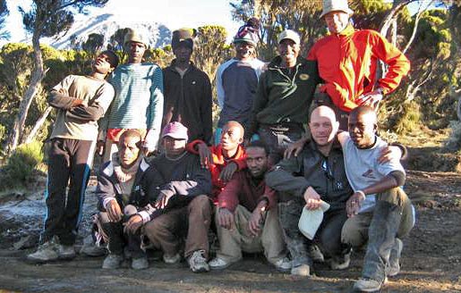 Jeroen & Feitze en het Kilimanjaro dream team, 7summits.com expeditions